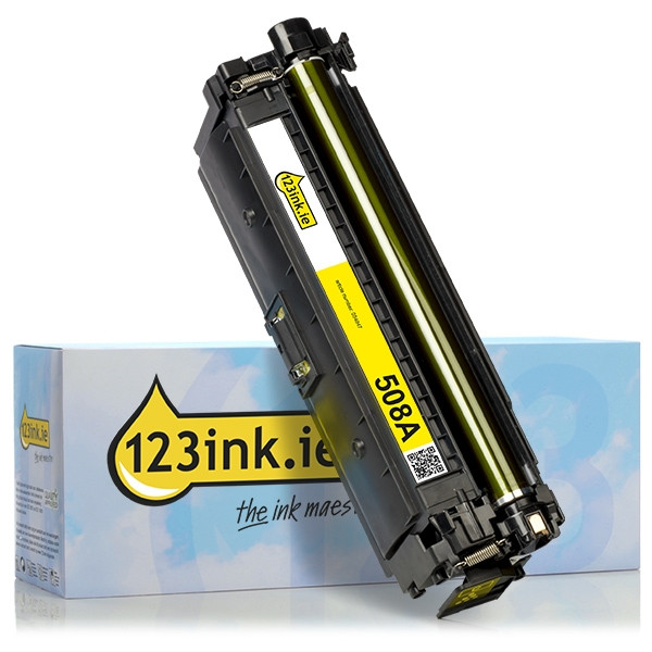 Η έκδοση 123ink αντικαθιστά το Toner HP 508A (CF362A) Yellow CF362AC 054847 - 1