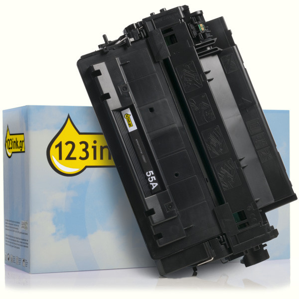 Η έκδοση 123ink αντικαθιστά το Toner HP 55A (CE255A) Black CE255AC 039887 - 1