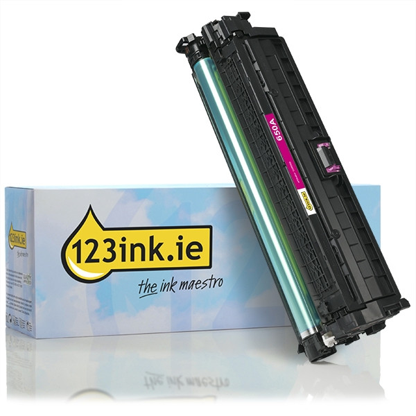Η έκδοση 123ink αντικαθιστά το Toner HP 650A (CE273A) Magenta CE273AC 039969 - 1