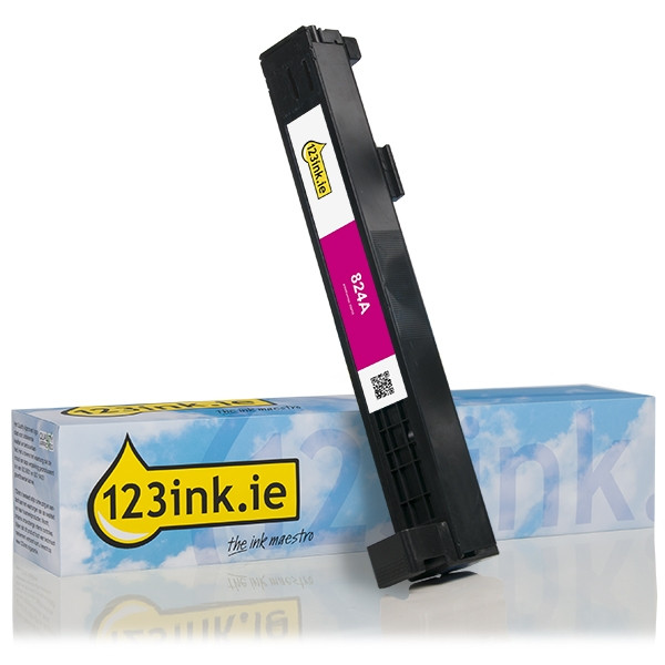 Η έκδοση 123ink αντικαθιστά το Toner HP 824A (CB383A) Magenta CB383AC 039795 - 1