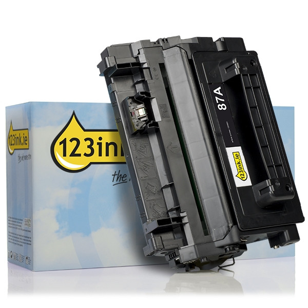 Η έκδοση 123ink αντικαθιστά το Toner HP 87A (CF287A) Black CF287AC 054881 - 1