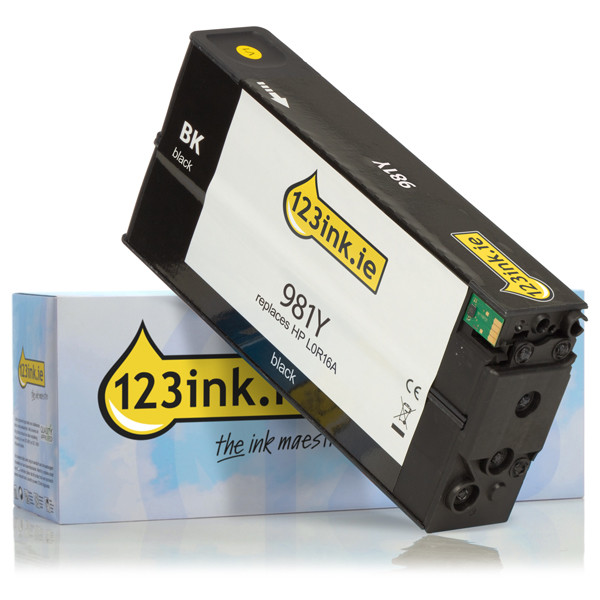 Η έκδοση 123ink αντικαθιστά το Toner HP 981Y (L0R16A) Extra High Capacity Black L0R16AC 044559 - 1