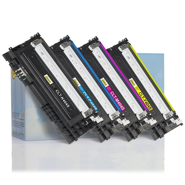 Η έκδοση 123ink αντικαθιστά το Toner HP SU365A (CLT-P404C) 4-pack SU365AC 092865 - 1