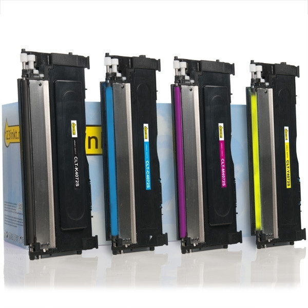 Η έκδοση 123ink αντικαθιστά το Toner HP SU382A (CLT-P4072C) 4-pack SU382AC 092677 - 1