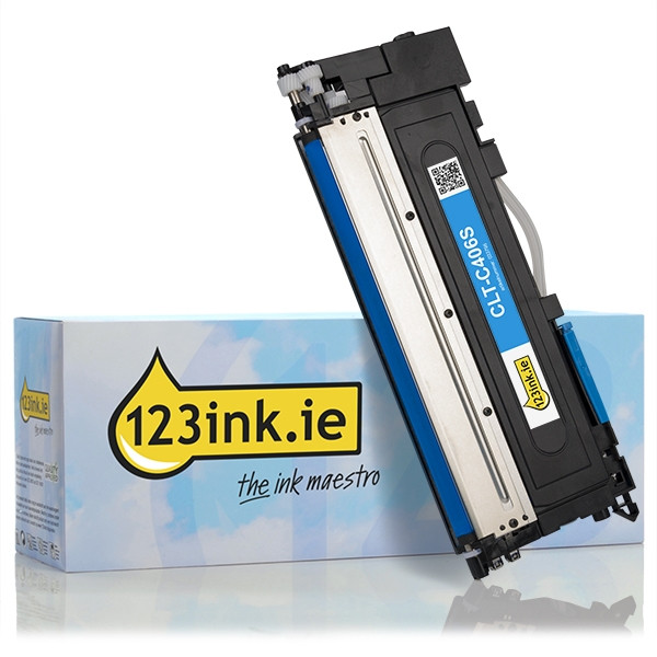 Η έκδοση 123ink αντικαθιστά το Toner Samsung CLT-C406S (ST984A) Cyan CLT-C406S/ELSC 033795 - 1