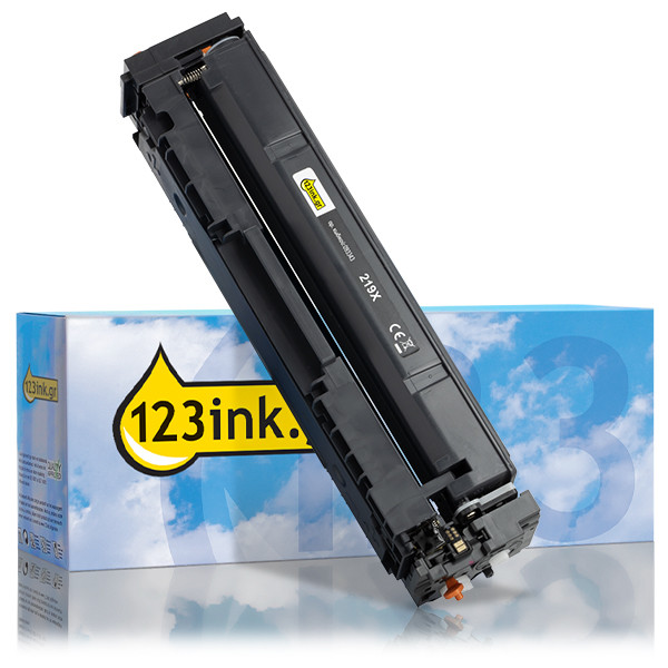 Η μάρκα 123ink αντικαθιστά το μαύρο τόνερ υψηλής χωρητικότητας HP 219X (W2190X) W2190XC 093343 - 1