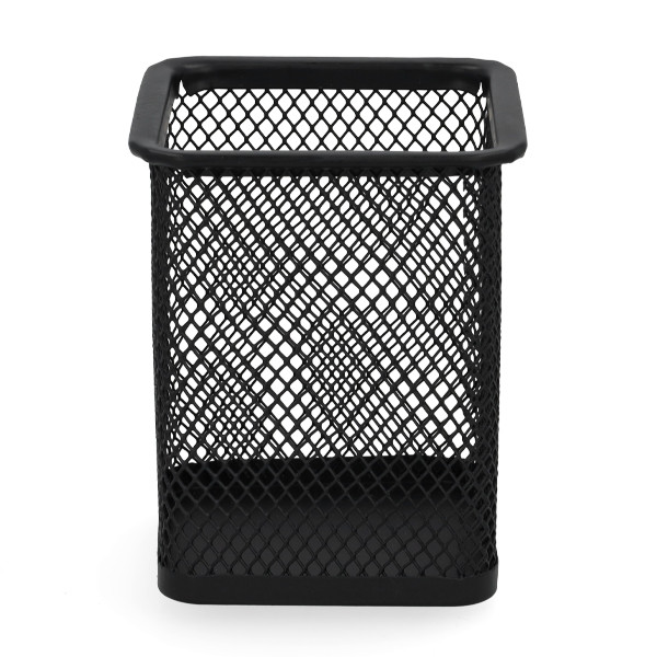 Θήκη για στυλό 123inkτετράγωνη με πλέγμα μαύρη 303084 - 1