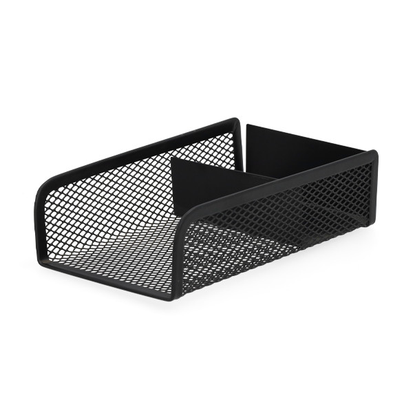 Θήκη σημειωματάριου 123ink με 2 θήκες mesh μαύρο 303086 - 1