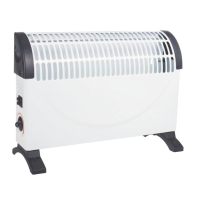 Θερμοπομπός Alpina (1500W, δωμάτια έως 20 τ.μ., λευκό) K170101186