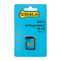 Κάρτα μνήμης SDHC 123ink κλάσης 10 - 16GB 300697