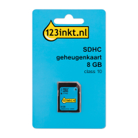 Κάρτα μνήμης SDHC 123ink κλάσης 10 - 8GB 300696