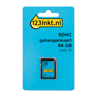 Κάρτα μνήμης SDXC 123ink κλάσης 10 - 64GB 300699