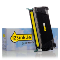 Κίτρινο Toner Lexmark X746A1YG (123ink) X746A1YGC 037227