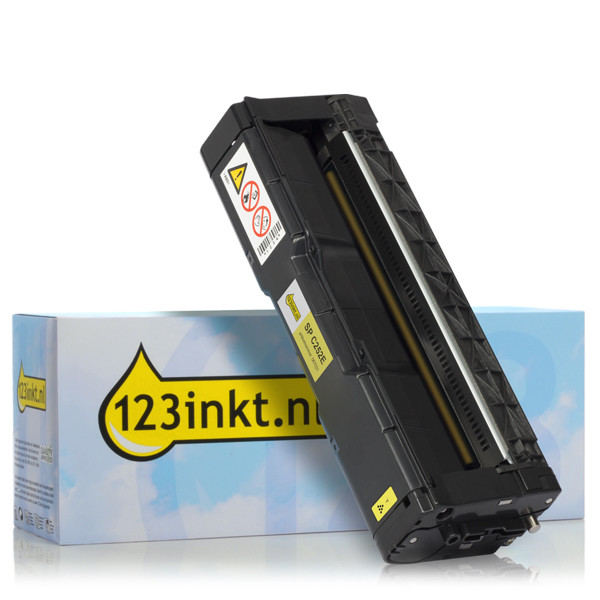 Κίτρινο  Toner Ricoh SP C252E (123ink) 067021 - 1