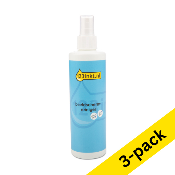 Καθαριστικό Οθόνης 123ink 250 ml 3 τεμάχια  301585 - 1