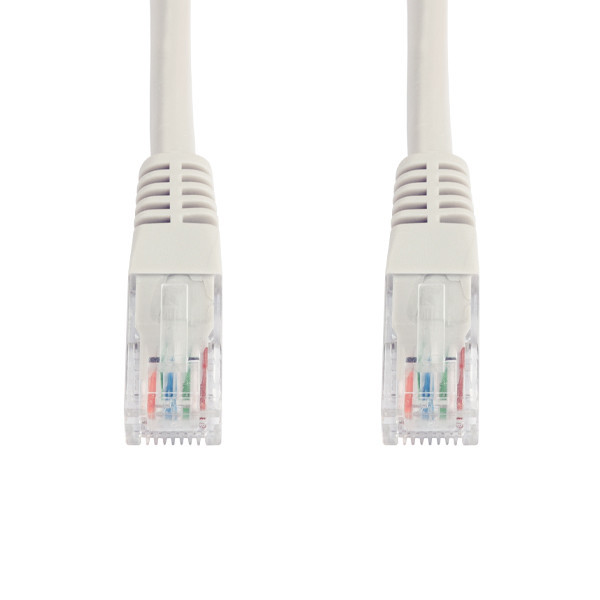 Καλώδιο δικτύου 123ink Cat5e γκρι (5 μέτρα) 302661 - 1