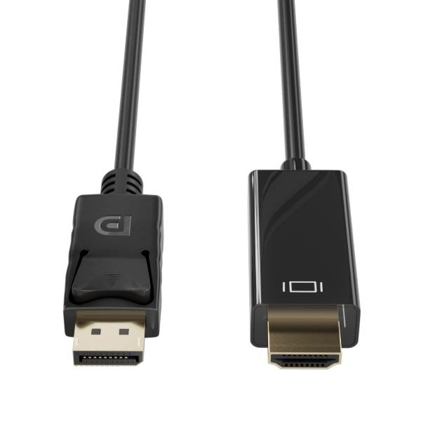 Καλώδιο DisplayPort σε HDMI 123ink (2 μέτρα) 302274 - 1
