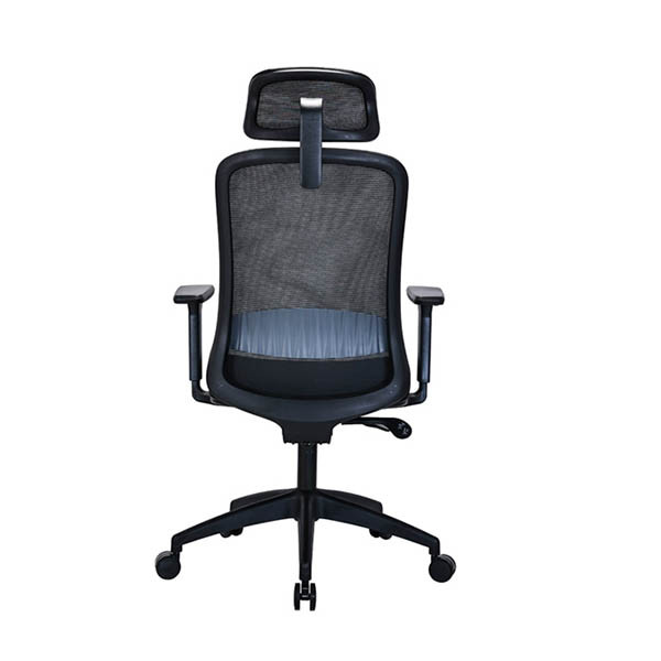 Καρέκλα Γραφείου Business Ecoline 123ink mesh μαύρη με Προσκέφαλο 302696 - 4