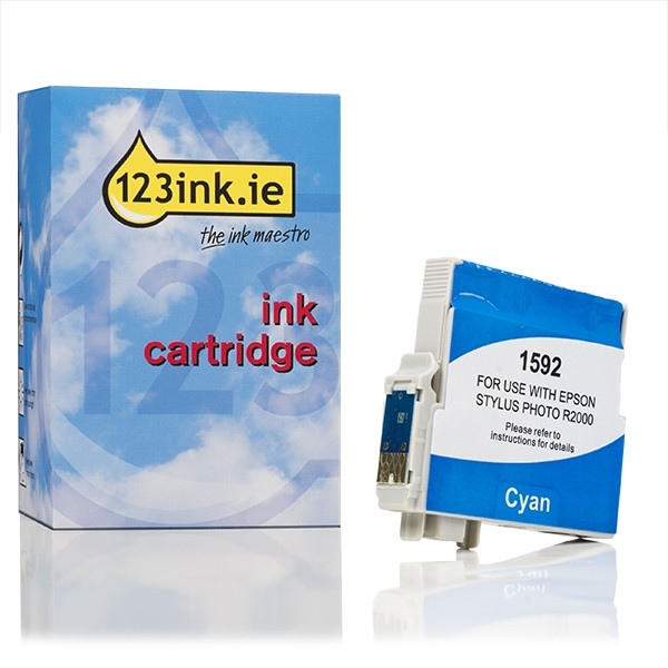 Κασέτα Cyan μελάνης Epson T1592 (123ink) 026389 - 1