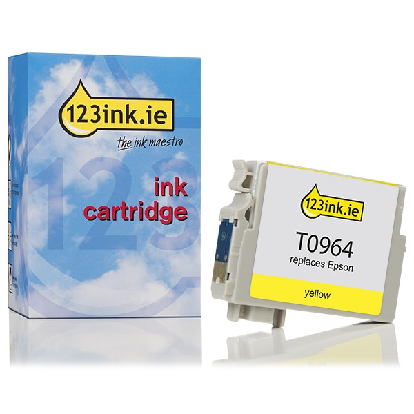 Κασέτα Yellow μελάνι Epson T0964 (123ink) 023333 Κασέτα Yellow μελάνι Epson T0964 (123ink) 023333 - 1