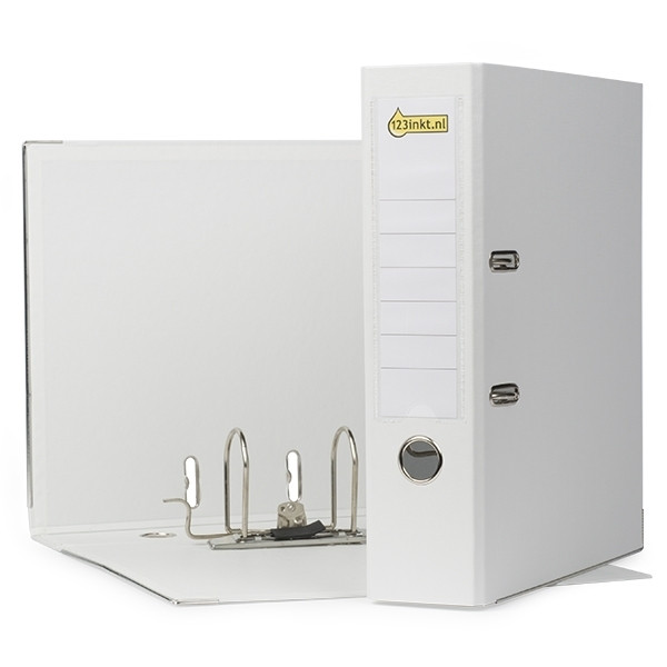 Κλασέρ Αρχειοθέτησης 123ink Α4 Πλαστικό 80 mm White 300109 - 1