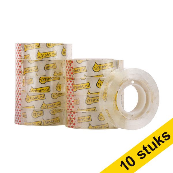 Κολλητική ταινία 123ink 15 mm x 33 m Διάφανη (8+2 ΔΩΡΟ) 300425 - 1
