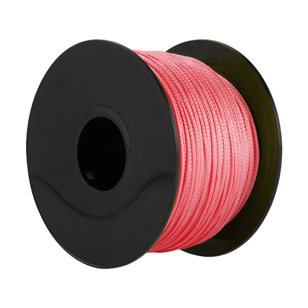 Κορδόνι 123ink σε καρούλι, φθορίζον ροζ (2 mm x 100 m) 303051 - 1