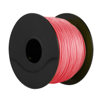 Κορδόνι 123ink σε καρούλι, φθορίζον ροζ (2 mm x 100 m) 303051