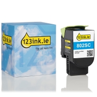 Κυανό τόνερ Lexmark 802SC (80C2SC0) (έκδοση 123ink) 80C2SC0C 037287