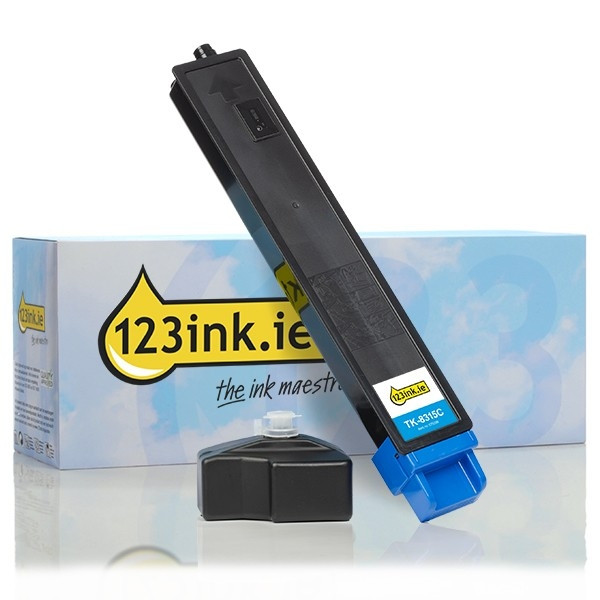 Κυανό toner Kyocera TK-8315C (έκδοση 123ink) 1T02MVCNL0C 079399 - 1
