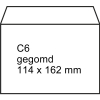 Λευκός Φάκελος 123ink C6, 114mm x 162mm (100 τεμάχια)