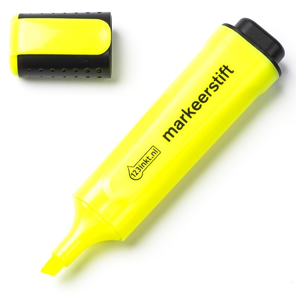 Μαρκαδόρος Υπογράμμισης 123ink Yellow (10+2 ΔΩΡΟ) 300388 - 1