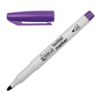 Μαρκαδόρος Υφασμάτων 123ink 1 - 3 mm Purple 300845