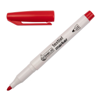 Μαρκαδόρος Υφασμάτων 123ink 1 - 3 mm Red 300842