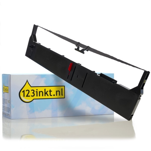 Μαύρη μελανοταινία Epson S015055 (#8766) (123ink) 080045 - 1