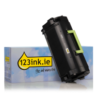 Μαύρος γραφίτης υψηλής χωρητικότητας Lexmark 622H (62D2H00) (123ink) 62D2H00C 037233