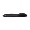 Μαύρο Mouse Pad 123ink με αφρό μνήμης & στήριγμα καρπού 9176501C 301036 - 3
