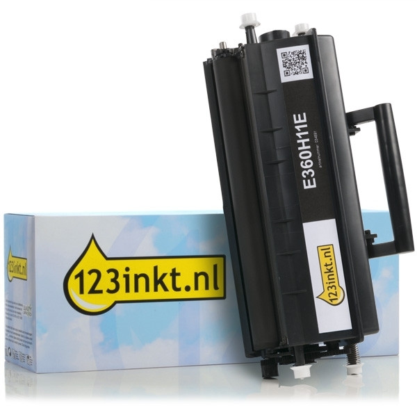 Μαύρο toner Lexmark E360H11E υψηλής χωρητικότητας (μάρκας 123ink) E360H11EC 037003 - 1