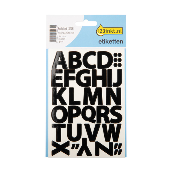Μεγάλες μαύρες ετικέτες AZ 123ink 301496 - 1