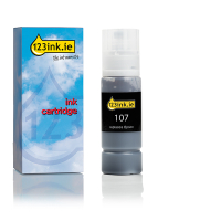 Μελάνι Μαύρο Epson 107 (123ink) 083677