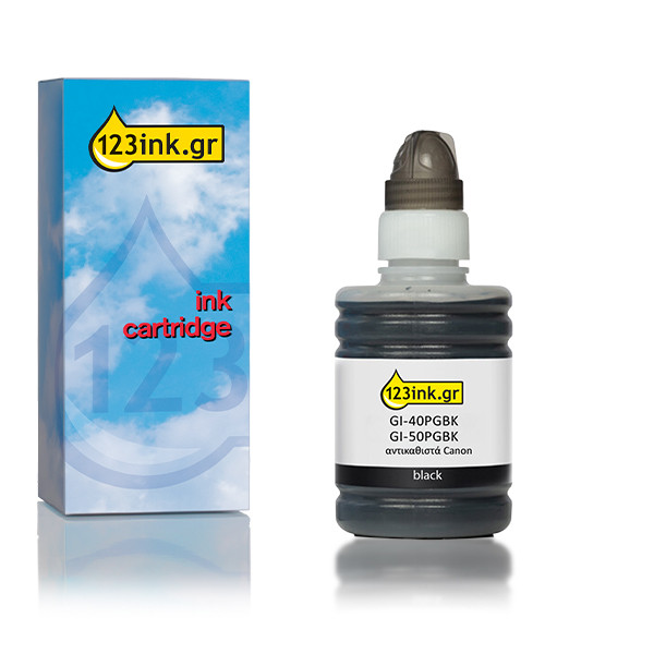 Μελάνι Canon GI-40PGBK μαύρο (123ink) 017541 - 1