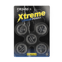 Μπαταρία κουμπιού λιθίου 123accu Xtreme Power CR2450 (5 τμχ) ADR00083