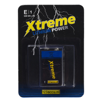 Μπαταρία E-Block 123ink Xtreme Power 6FR61 9V 6FR61 6FR61LB1A/10C CR-V9 GPCRV9C ADR00059