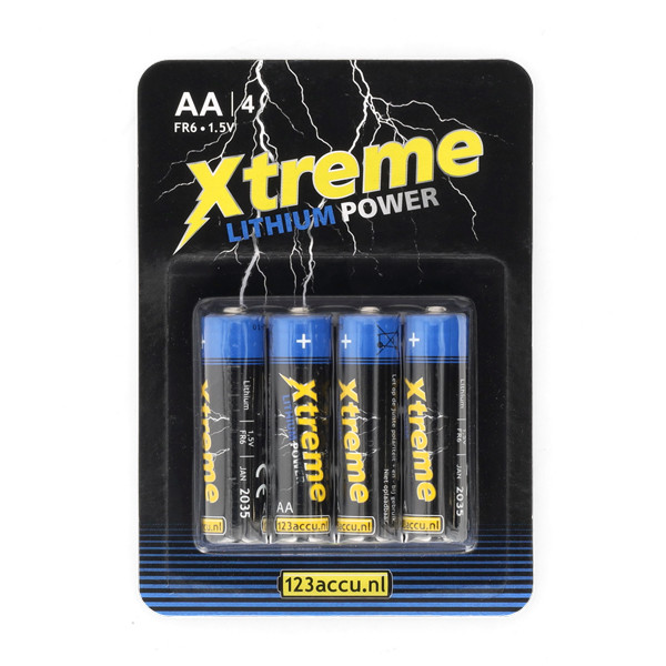 Μπαταρίες 123ink Xtreme Power AA FR6 (4-pack) ADR00063 - 1