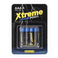 Μπαταρίες Xtreme Power AAA FR03  (123ink) 4-pack ADR00067