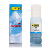 Μπουκάλι Μελανιού Epson 115 κυανό (μάρκα 123ink) C13T07D24AC 084321