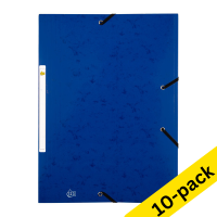 Ντοσιέ με Λάστιχο Α4 123ink Μπλε (9+1 ΔΩΡΟ) 301394