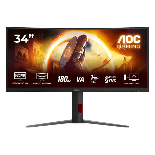 Οθόνη AOC CU34G4 34" Curved Fast VA WQHD 180Hz HDR 570088 - 1