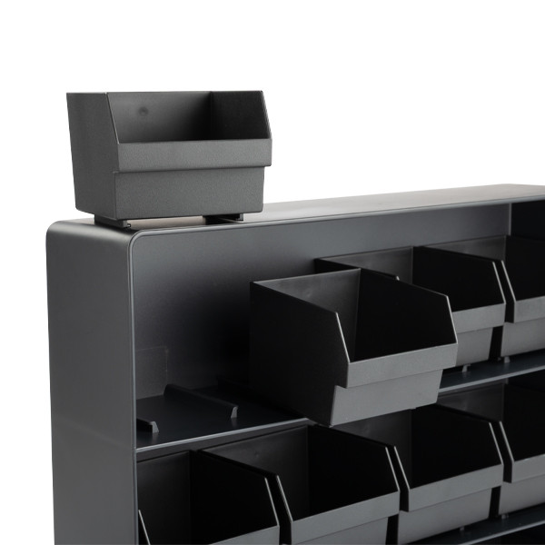 Οργανωτής Τσαγιού 123ink μαύρος (12 θήκες) 302561 - 4