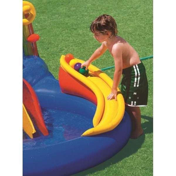 Παιδική Πισίνα Intex Rainbow Ring 297 x 193 x 135 cm K170111805 - 4